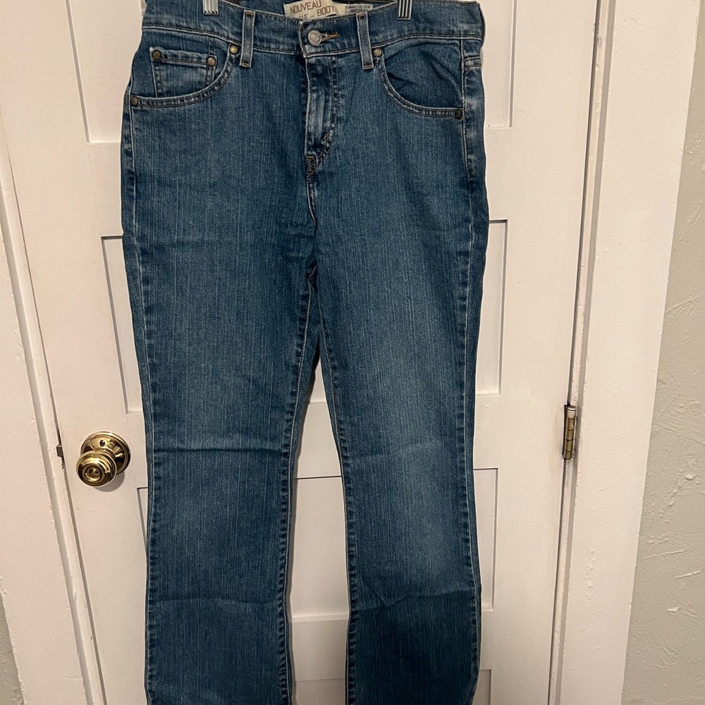 Levi's Classic Straight Leg Blue Jeans